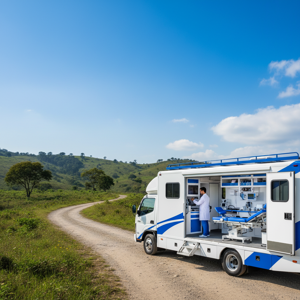 Caminhões da Saúde - unidade móvel